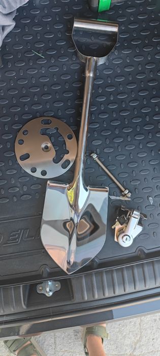 Лопата из нержавейки