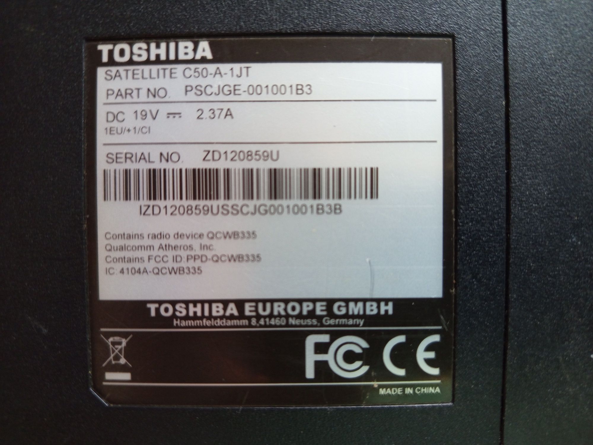 Компютър Toshiba Satellite