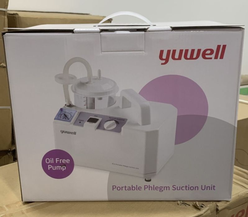 Yuwell 7E-D портативное устройство для отсасывания мокроты "Аспиратор"