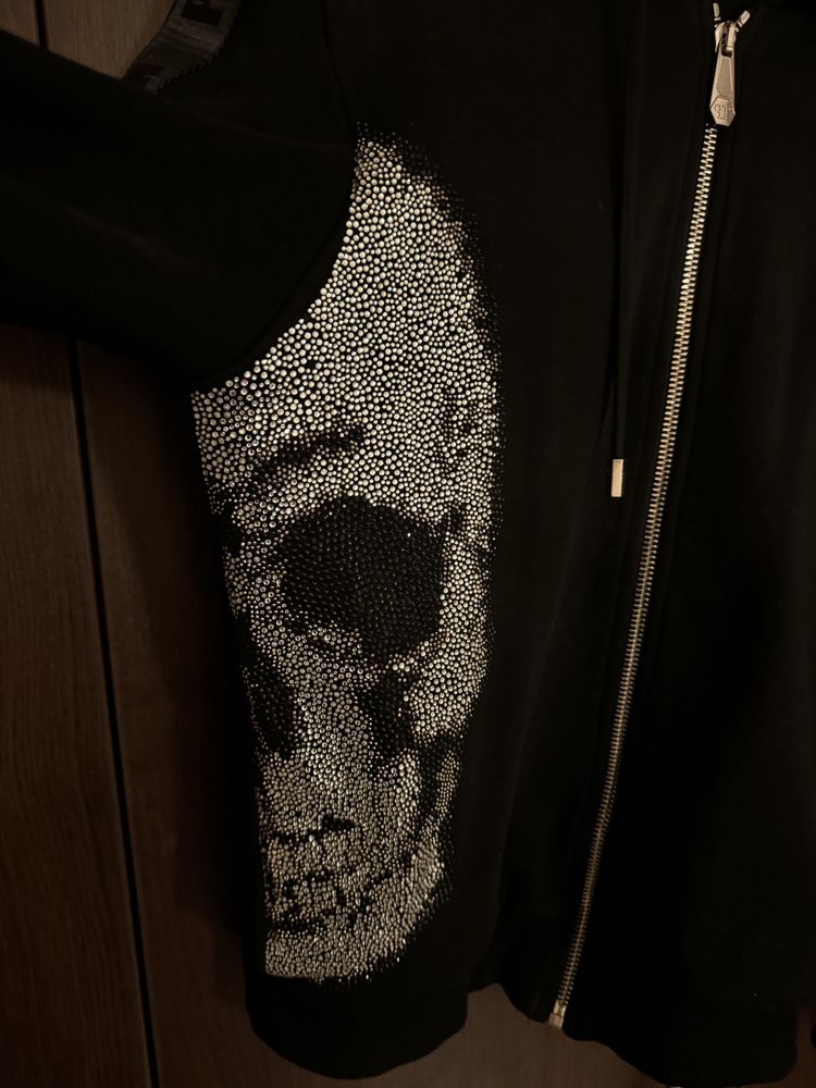 Philipp Plein Zip Up Sweatshirt