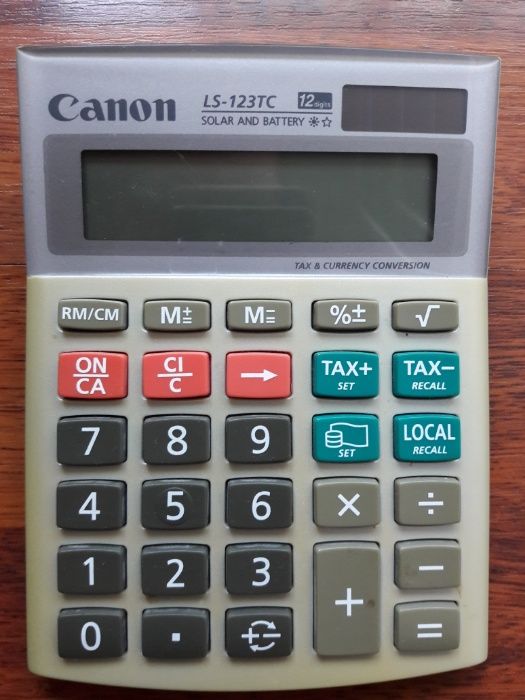 Calculator de birou Canon LS-123TC