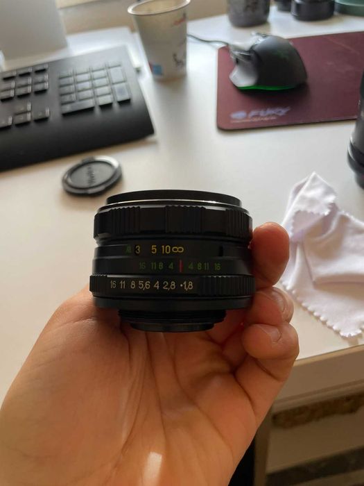 Интересни ръчнофокусни винтидж обективи - Canon FD, M42