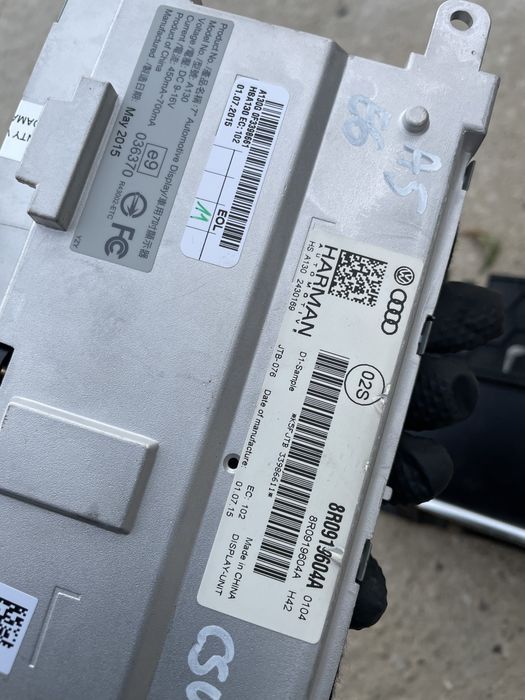 Navigatie completa Audi A4 A5 b8 unitate display amplificator