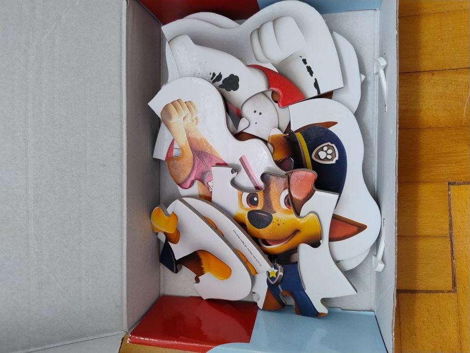 Puzzle Paw Patrol 2+ 4 in 1z stare excelent