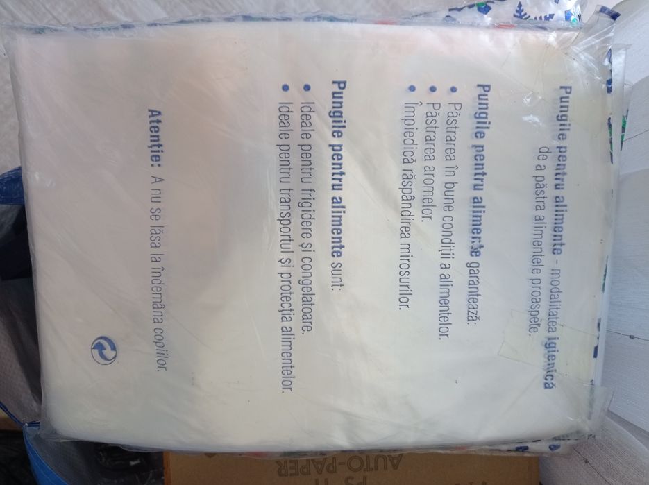 Pungi pentru alimente 20x30cm 100buc