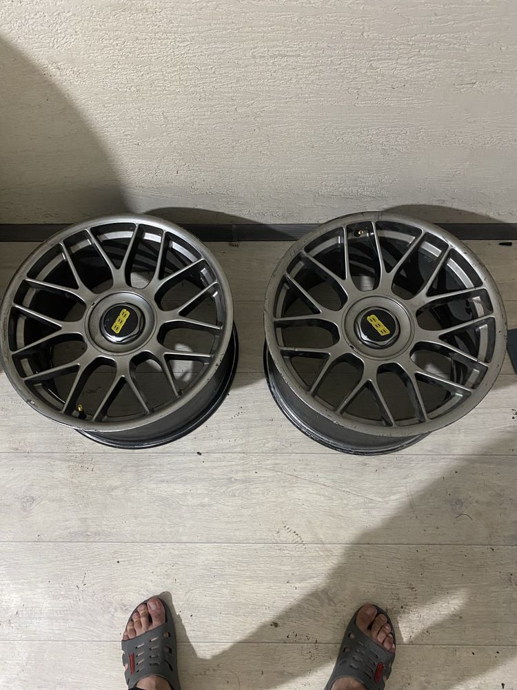 Диски R18 bbs. На бмв.
