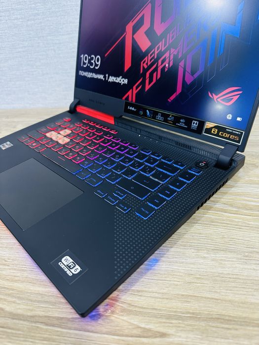 ASUS ROG Strix Ryzen7-16 Ядер+RTX3050 Мощный, Геймерский ноутбук