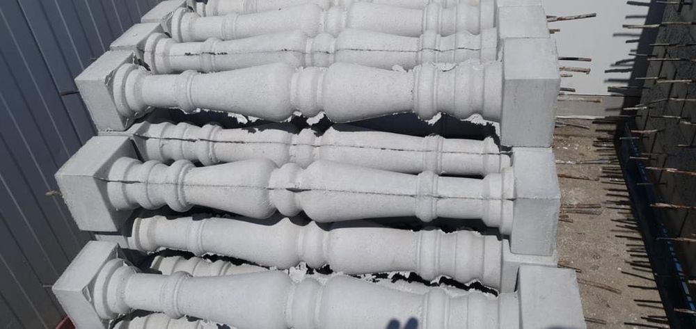 Stalpisori din beton ideali pentru balustrade,terase,balcoane