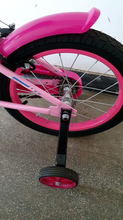 Bicicletă copii roz, Bella 16 inch, Marca Decor Casa