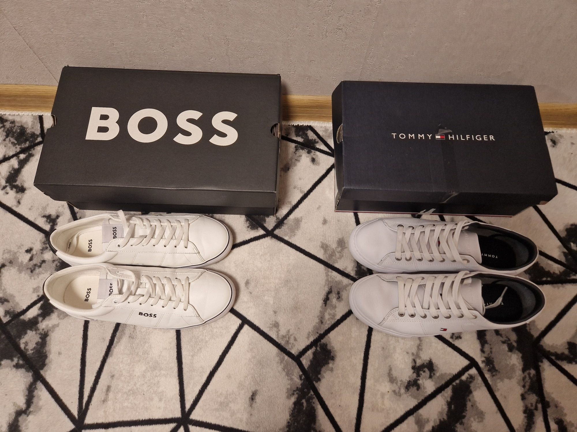 Мъжки кецове boss и Tommy Hilfiger