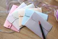 Луксозни перлени пликове за покани и писма - нежни пастелни цветове