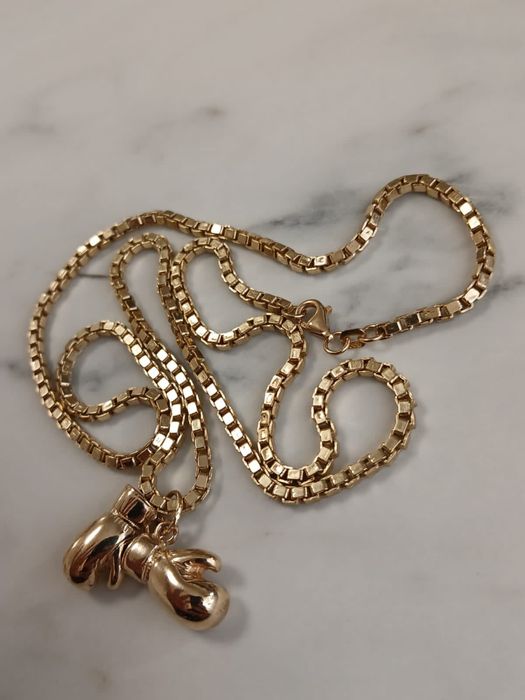 Vand lanț aur 14 K cu medalion