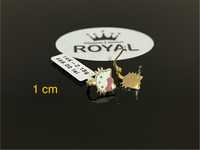 Bijuteria Royal CB : Cercei copil aur 14k 2,13 grame