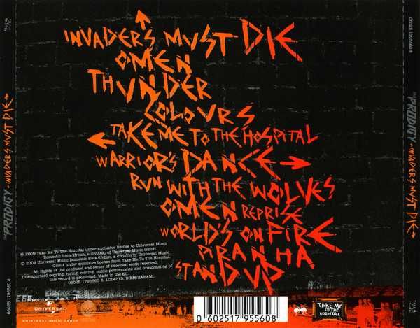 CD The Prodigy - Invaders Must Die 2009