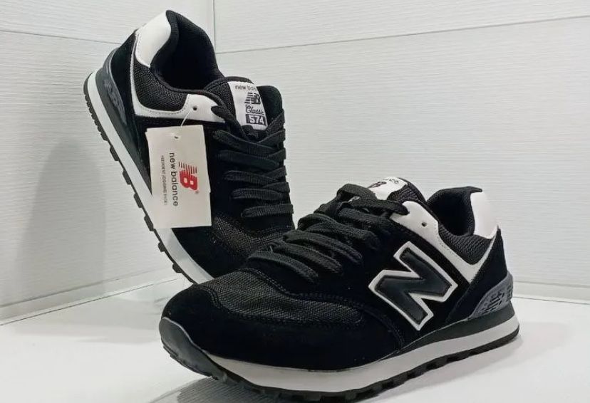 New Balance 574 черные