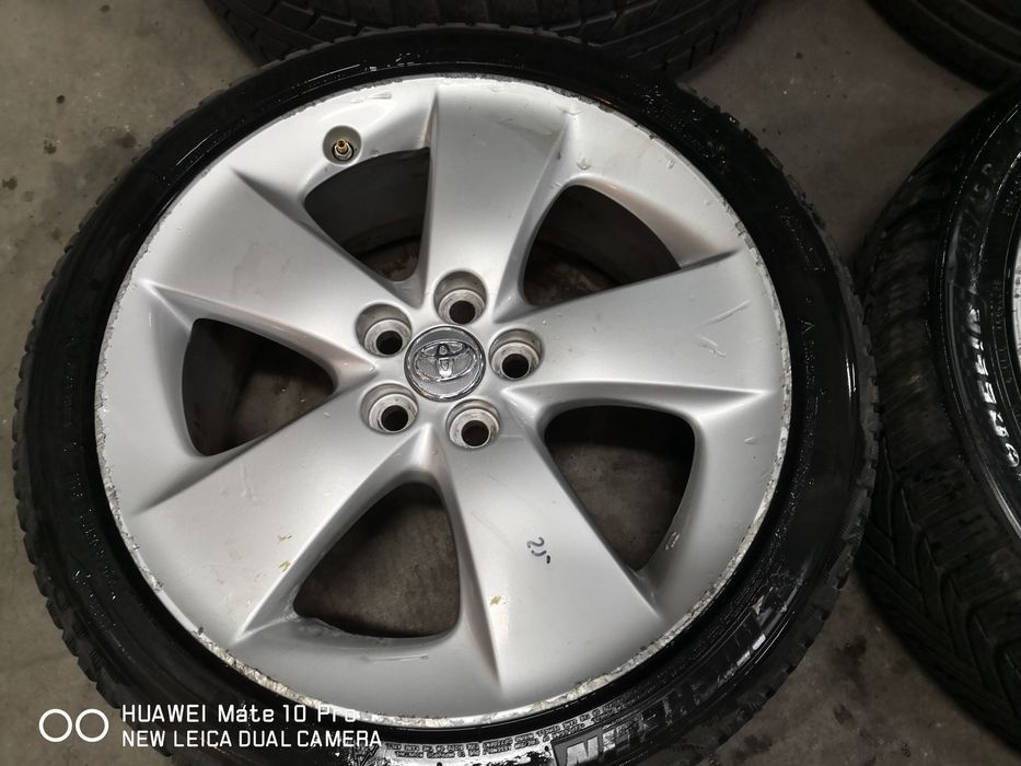 5х100 Тойота pryus prius Toyota 5x100 17 цола оригинални джанти