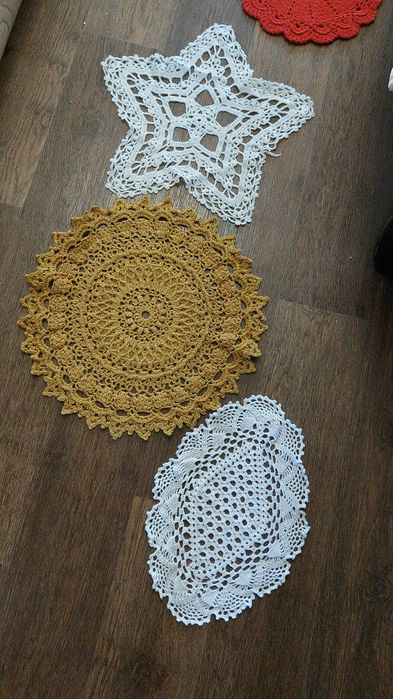 Салфетки вязаные крючком