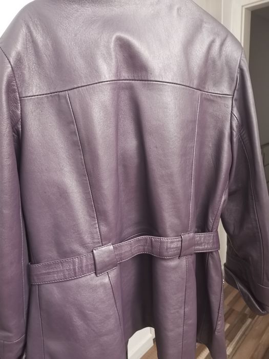 Geaca piele dama culoarea mov nu zara guess polo ck Hugo tommy