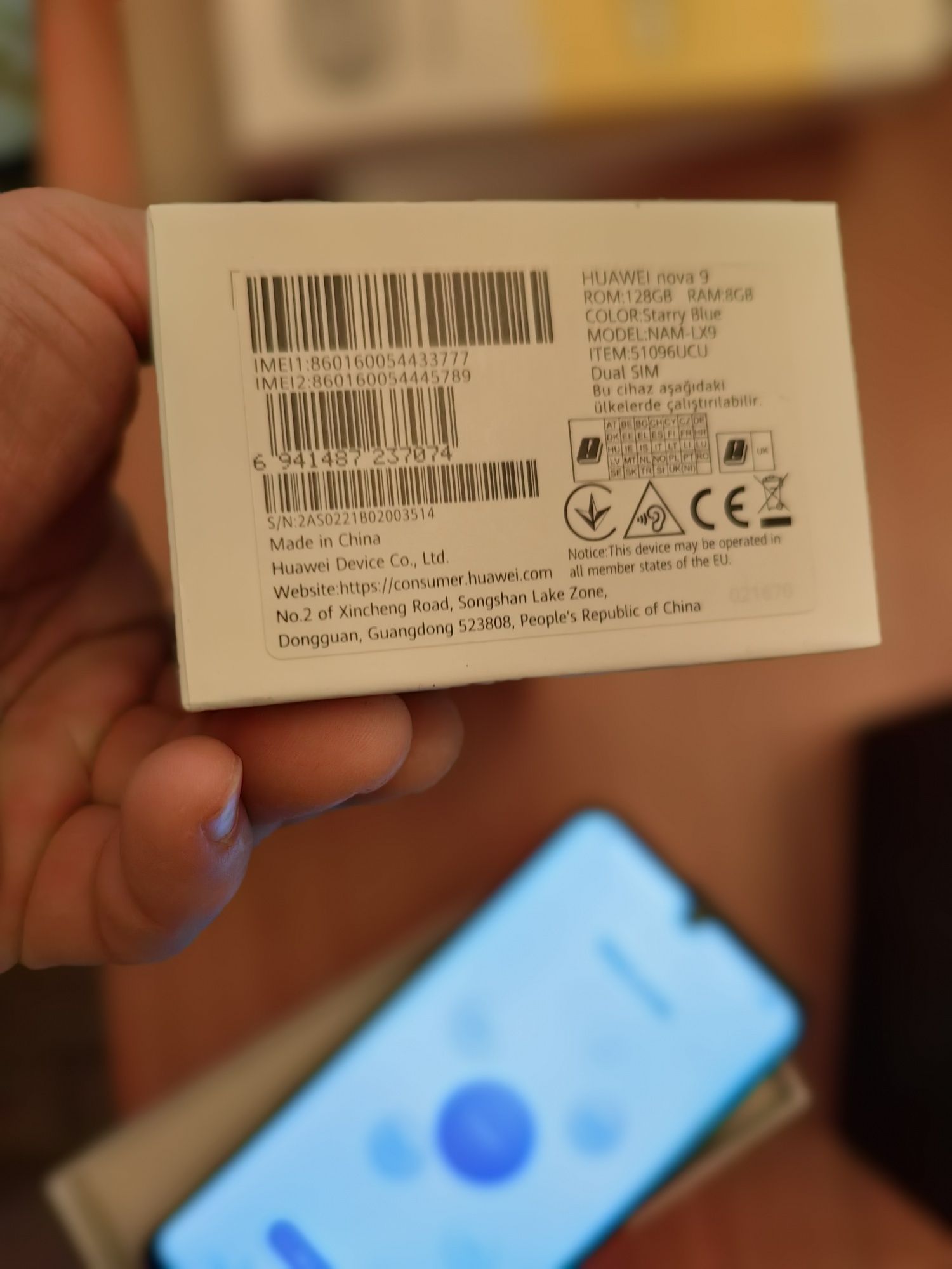 Huawei Nova 9 Starry Blue 128GB/8GB Dual sim