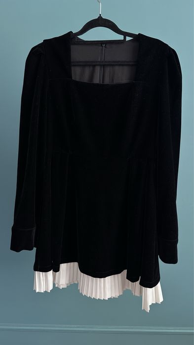 Платье вечернее бархатное