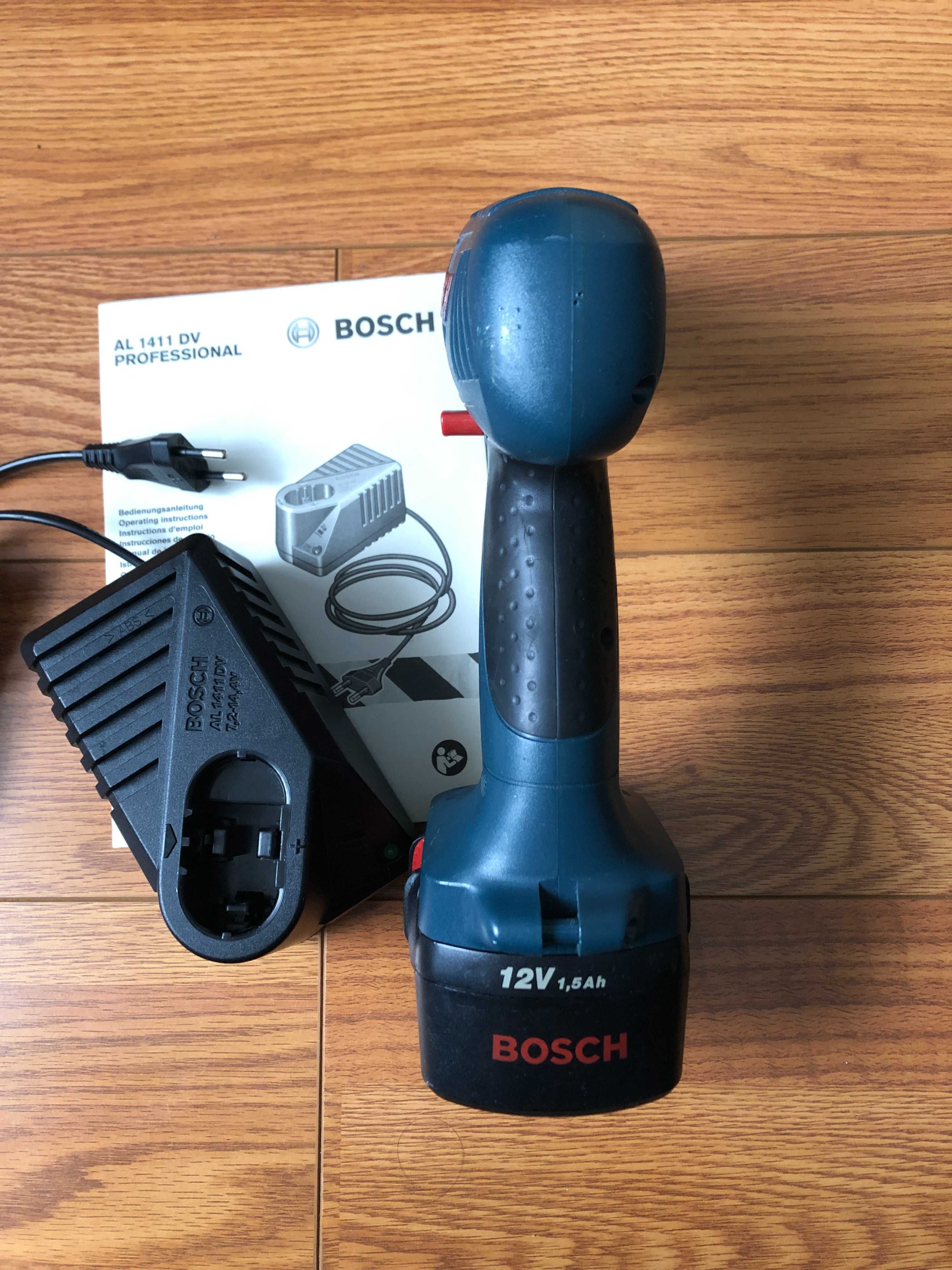 Autofiletantă Bosch Professional GSR 12-2 cu acumulator și încărcător