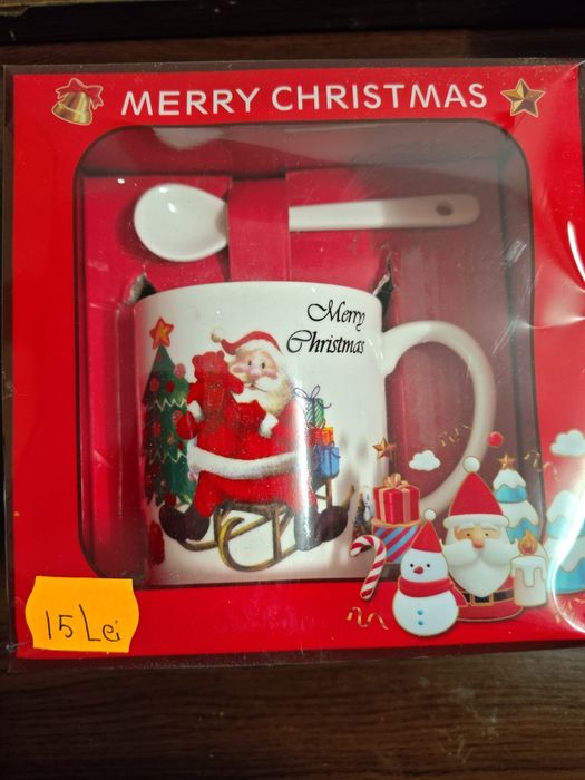 Cana cu model de Crăciun