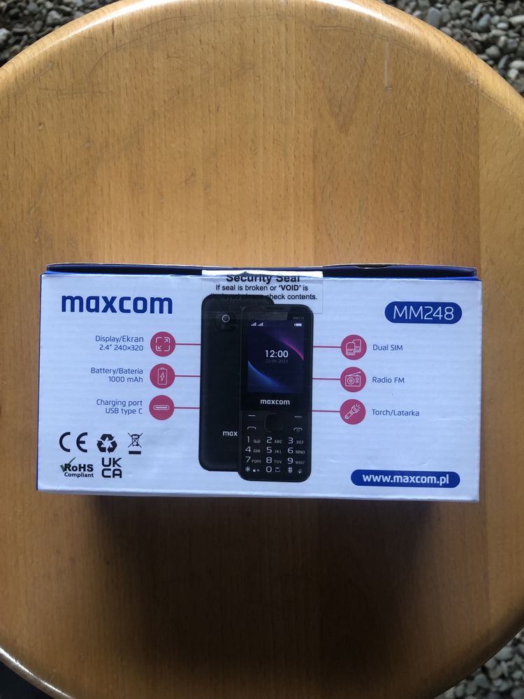 Telefon maxcom MM248