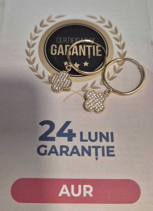 Cercei de aur (AG32 B27442.1) 2 ANI GARANTIE!