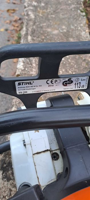 Stihl ms 200 ,резачка. За частш