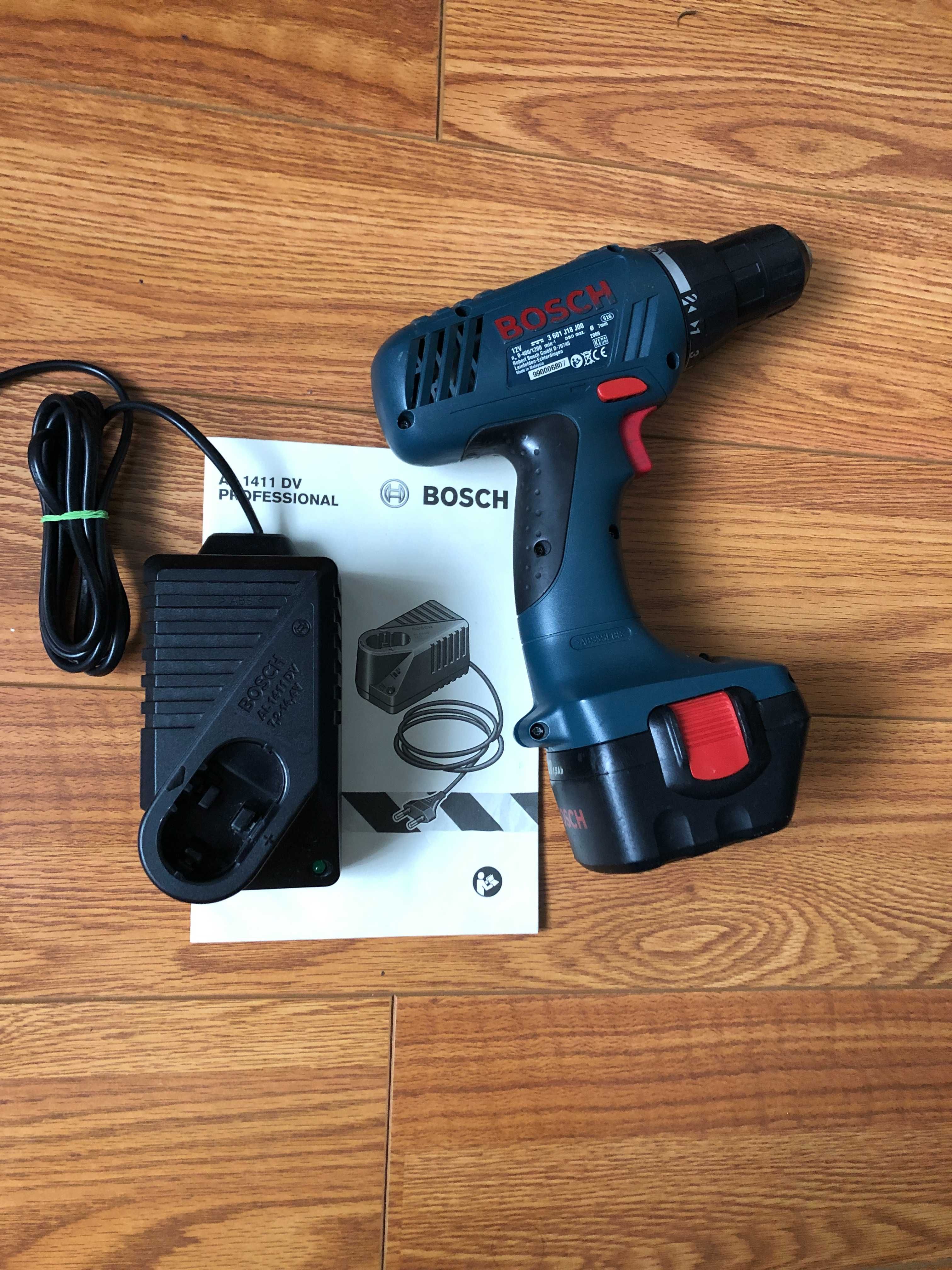 Autofiletantă Bosch Professional GSR 12-2 cu acumulator și încărcător