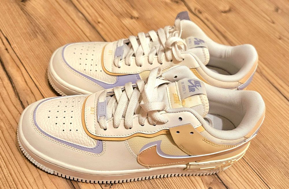 Дамски маратонки Nike Air Force 1 Shadow trainers in off-white