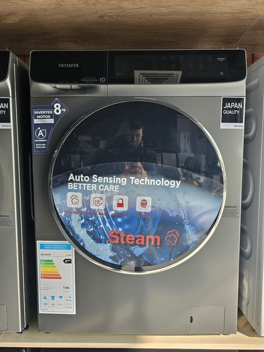 Стиральная машина Aiwa Ai8000 8kg Inverter Sensor Steam