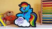 My Little Pony - Нощна лампа за деца! RainbowDash в детската стая!