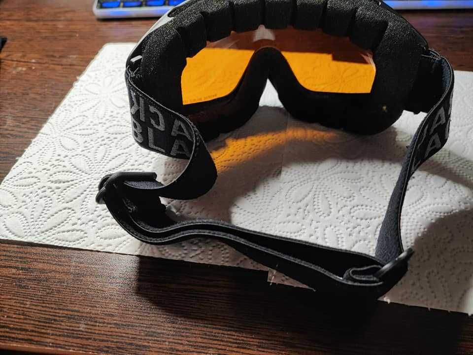 Ochelari vintage de ski Black In Black
