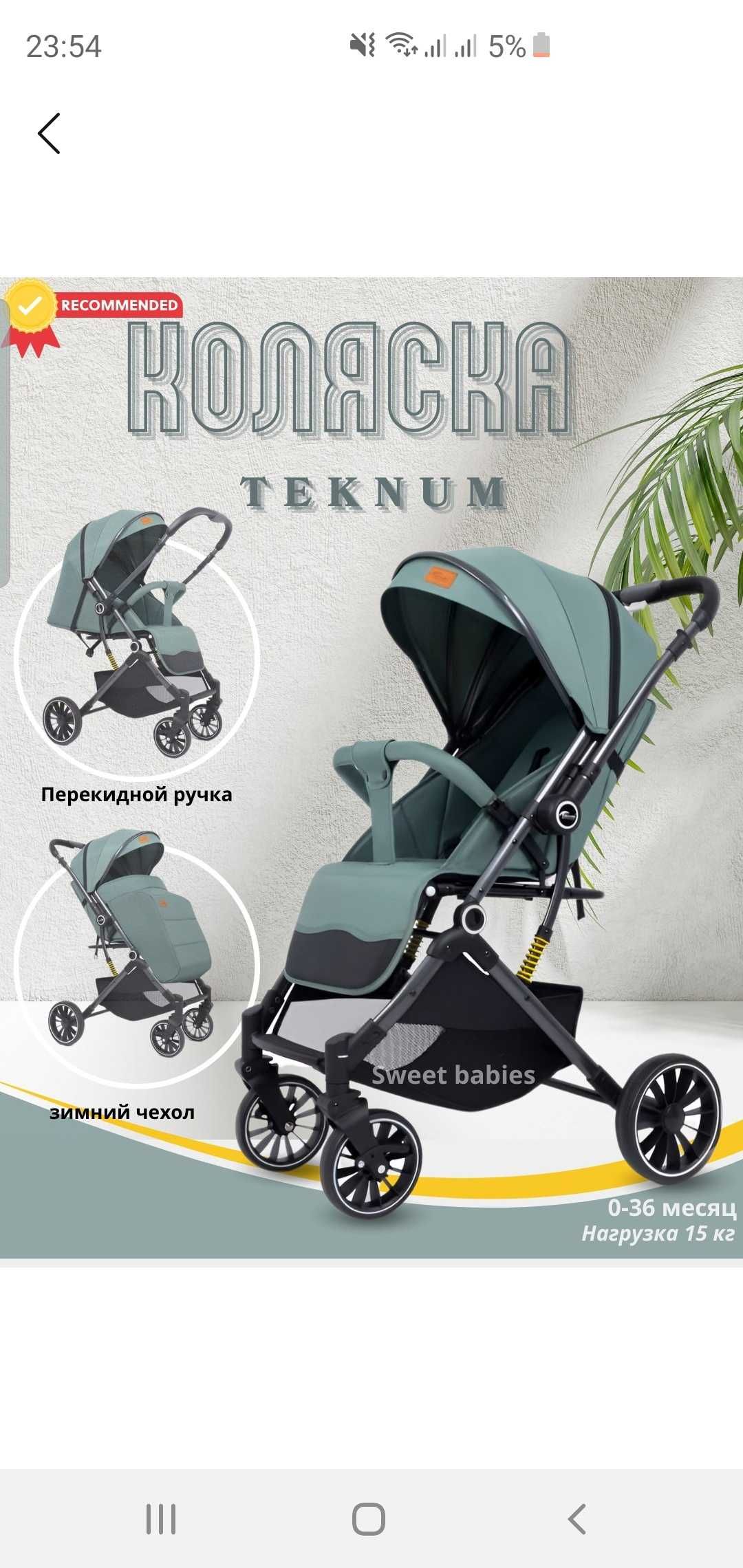 Коляска прогулка