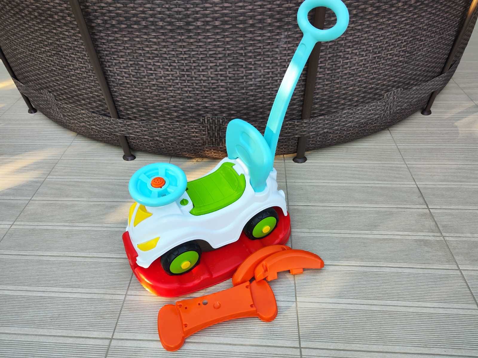 Детска кола 4 в 1 за яздене Dolu Fisher Price