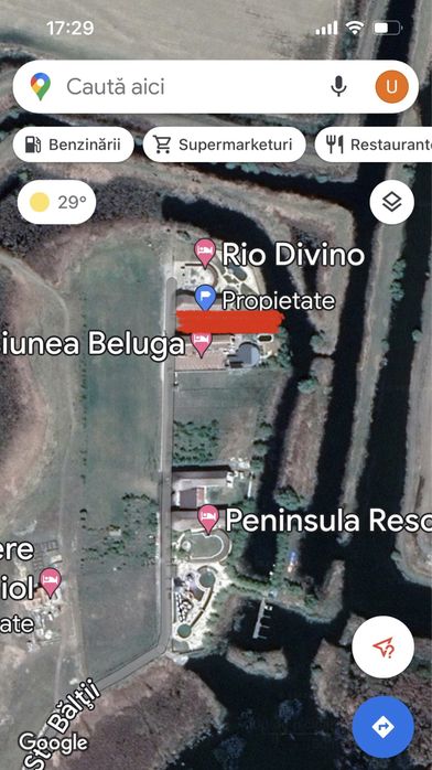 Teren Murighiol deschidere la apa