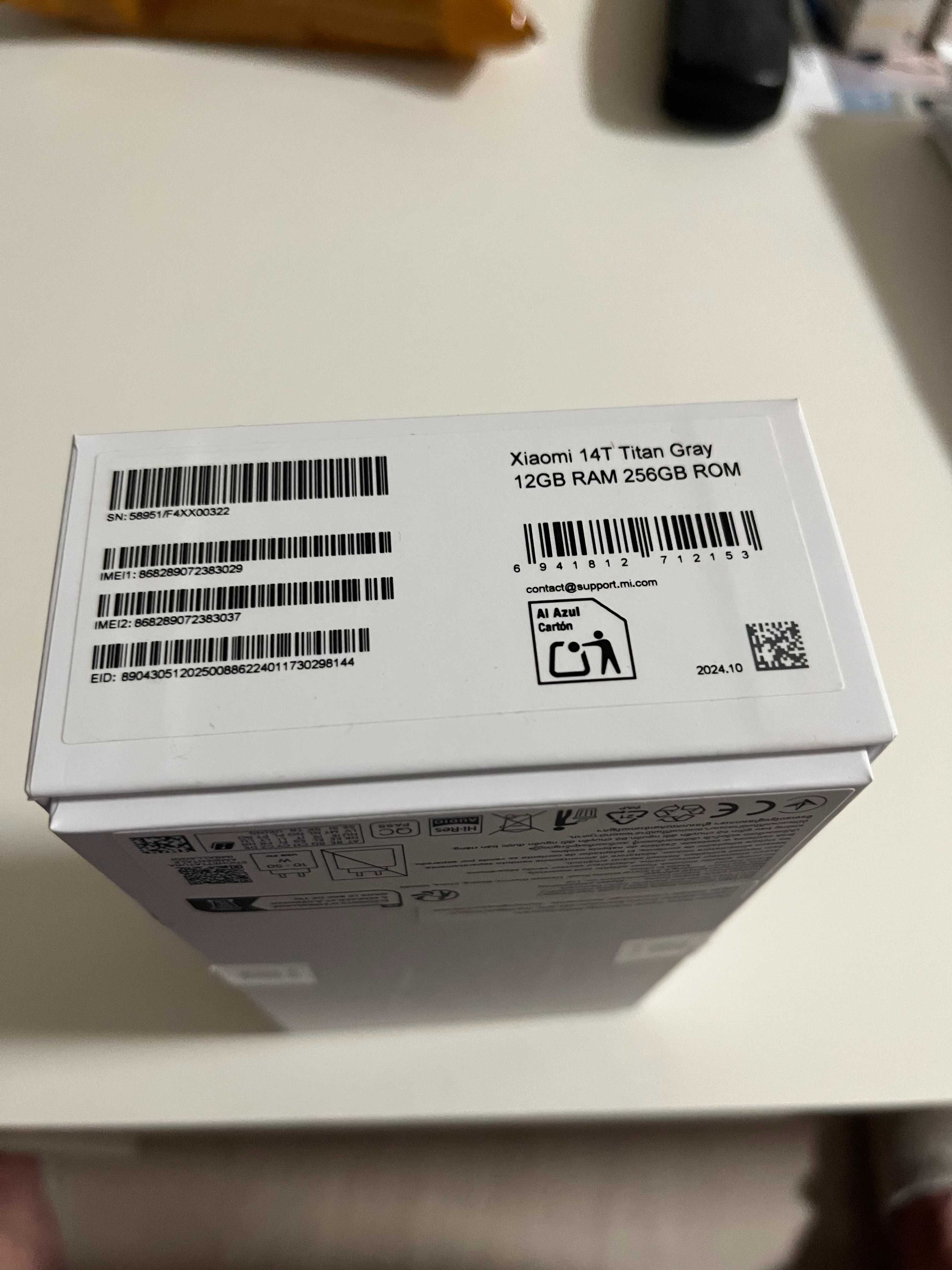 XIAOMI 14T Titan Grey 12+4 RAM/256GB+8 ROM - като Нов с Гаранция