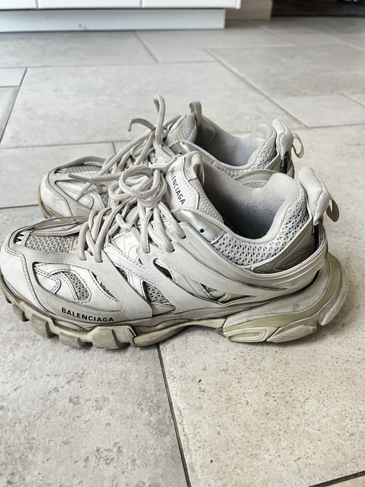Balenciaga track alb