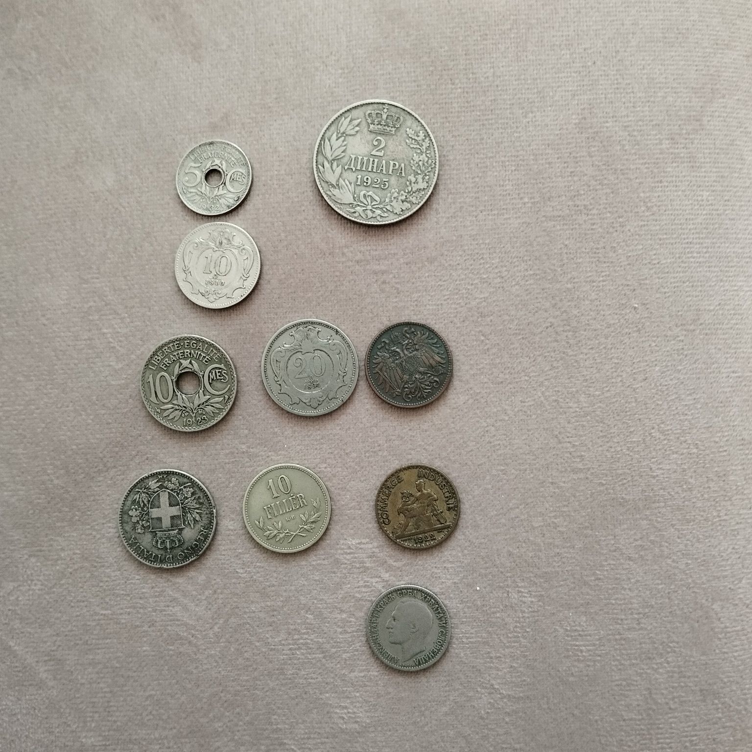 Monede vechi 36 monede