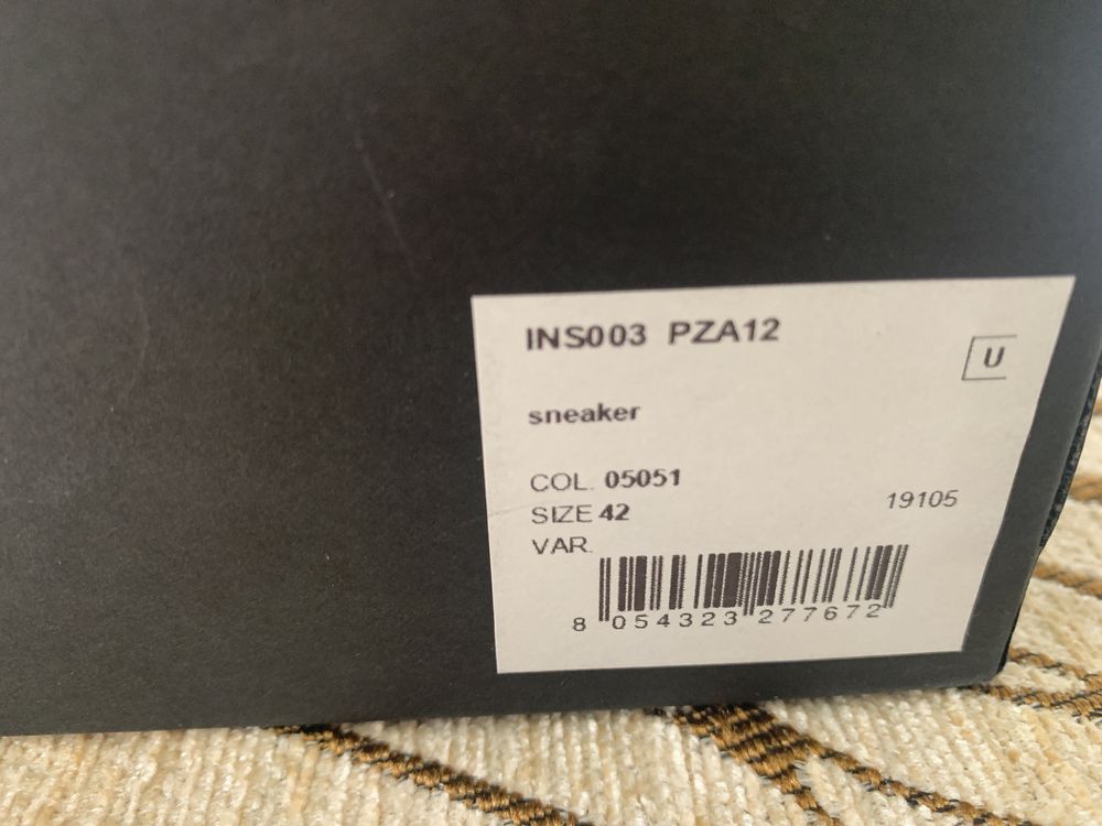 Sneakersi Roberto Cavalli piele naturala Made in Italy nr.42