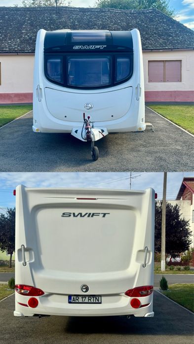 Vând sau Schimb Rulota SWIFT CONQUEROR 570 An 2011 Înmatriculata in Ro