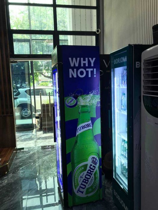 Брендирование холодильников\Холодильникларни брендинг килиш.