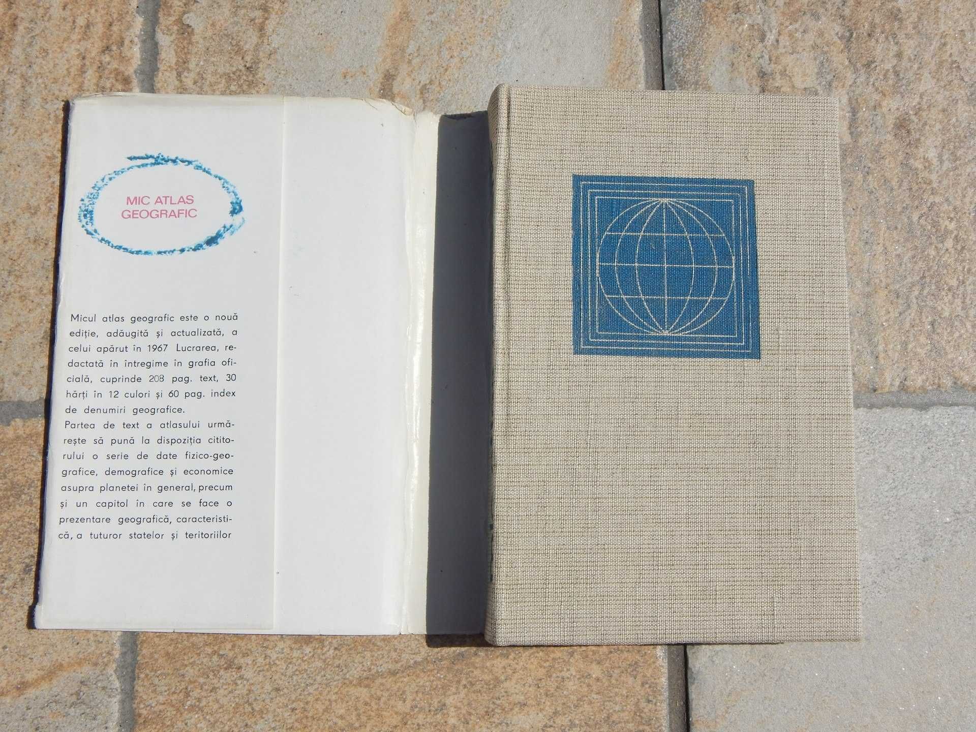 Mic atlas geografic A Barsan editia a II-a editura Stiintifica 1968