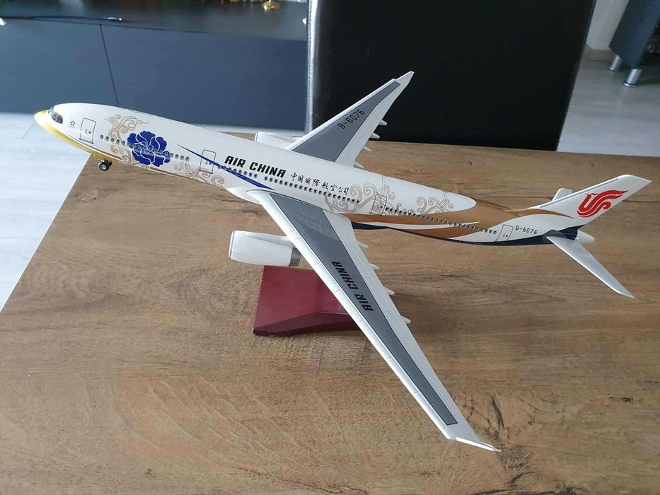 Macheta uriașă de avion Air China cu roti | Perfect pt cadou