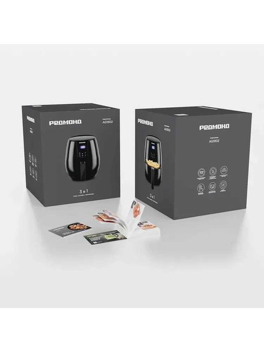 Аэрогриль электрический мультипечь 3в1 Redmond AG1902, 7 программ