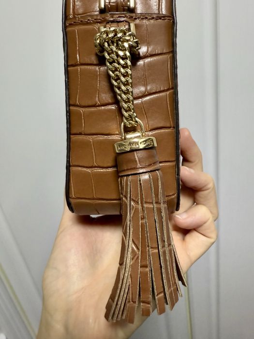 Сумка Michael Kors карамельного цвета