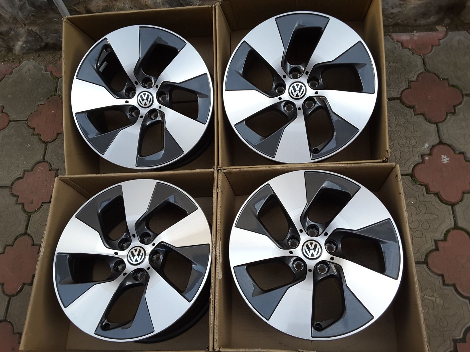 jante aliaj 17; 5x112; Vw Passat b6, b7, b8, Tiguan,  Sharan