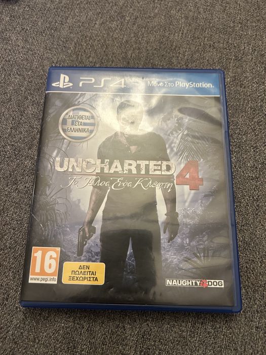 Игра за ps4 Uncharted 4
