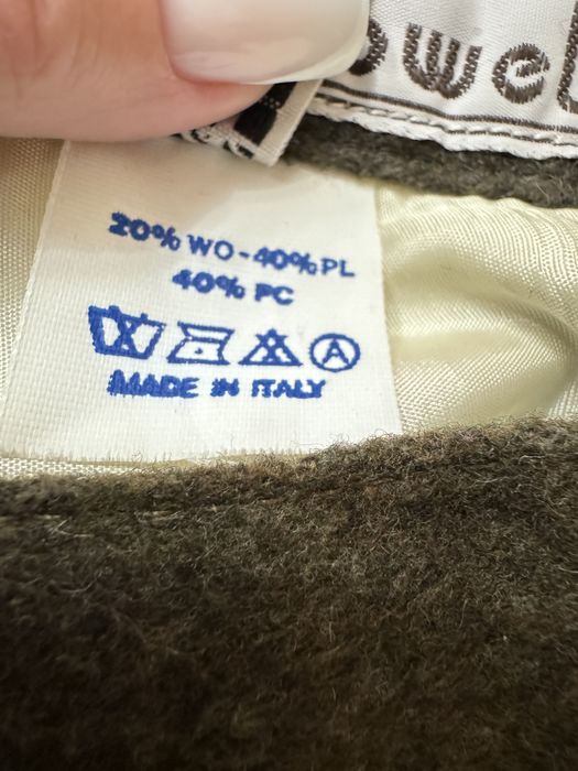 Pantaloni cu lana Powell, marime S